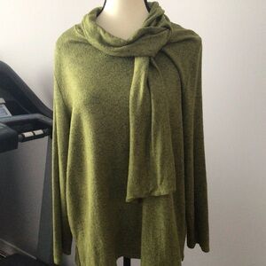 Habitat Olive Cowl Neck Sweater